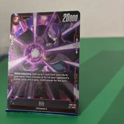 Hit FB01-021 Regular Super Rare Dragon Ball Super Card Game Awakened Pulse - Image 2