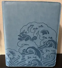 Rayvol Pokemon TCG Squirtle 9 Pocket Card Soft Leather Binder w/ Pages. Rare! - Image 1