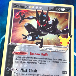 Greninja Gold Star - SWSH144 - Black Star Holo Promo 25th - Pokemon Card - LP - Image 2