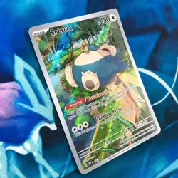 Snorlax - SVP051 - Full Art Black Star Holo Rare Promo 151 - Pokemon Card - NM - Image 3