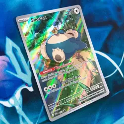 Snorlax - SVP051 - Full Art Black Star Holo Rare Promo 151 - Pokemon Card - NM - Image 3