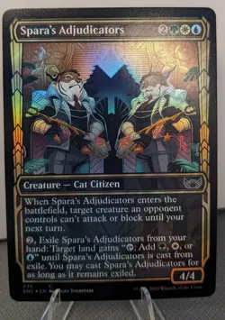 MTG Spara's Adjudicators Streets of New Capenna 335 Foil Common - Image 1