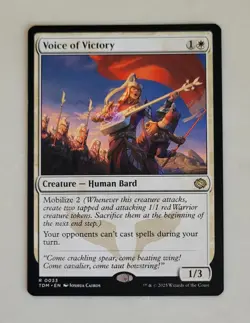 MTG: Voice of Victory TDM Tarkir: Dragonstorm Regular NM - Image 1