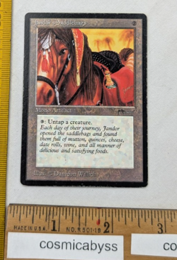 Jandor's Saddlebags Arabian Nights MTG Magic the Gathering CCG card - Image 1