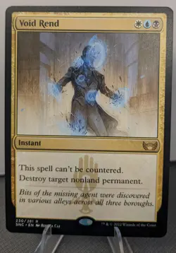MTG Void Rend Streets of New Capenna 230/281 Regular Rare - Image 1