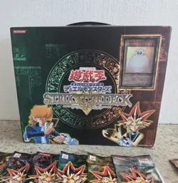 Yu-Gi-Oh Lot of 13 Different Vintage Japanese Sealed Booster Packs + Case - Image 3