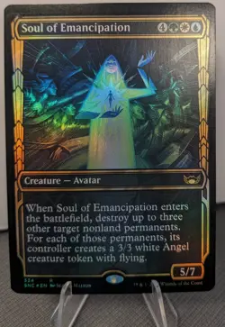 Soul of Emancipation (Showcase) (MTG- Streets of New Capenna) Near Mint Foil - Image 1