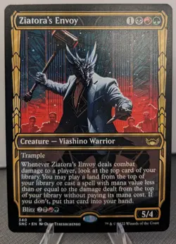 MTG Ziatora's Envoy Streets of New Capenna 340 Regular Rare - Image 1
