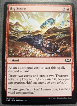 MTG Big Score Streets of New Capenna 102/281 Regular Common - Image 1