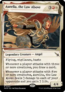 MTG - Aurelia, the Law Above - Showcase - MKM 0357 Murders at Karlov Manor Rare - Image 1
