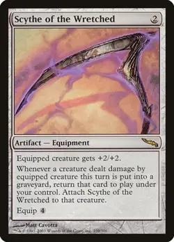 Scythe of the Wretched Mirrodin LP MTG - Image 1