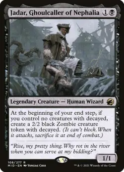 Jadar, Ghoulcaller of Nephalia MID LP MTG - Image 1