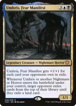 Umbris, Fear Manifest VOC LP MTG - Image 1