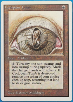 Cyclopean Tomb Unlimited PLD (Reserved List MTG Magic Card) (500867) ABUGames - Image 1