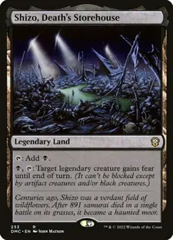 Shizo, Death's Storehouse Dominaria United Commander NM MTG - Image 1