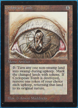 Cyclopean Tomb Collectors' Edition PLD (Reserved List MTG Card) 500866 ABUGames - Image 1