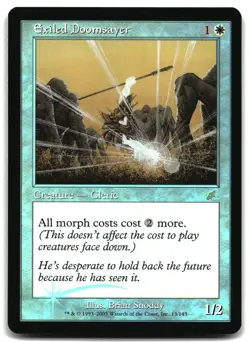 MTG Exiled Doomsayer FOIL R Scourge 13 MP - Image 1