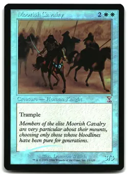 MTG Moorish Cavalry FOIL S Timeshifted 11 MP - Image 1