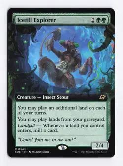 Icetill Explorer (Extended Art) 0343 (R) MTG Edge of Eternities (EOE) - Image 1