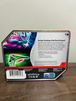 Pokemon TCG Paldea Partners Tin - Iron Leaves Ex - Image 2