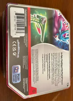 Pokemon TCG Paldea Partners Tin - Iron Leaves Ex - Image 2