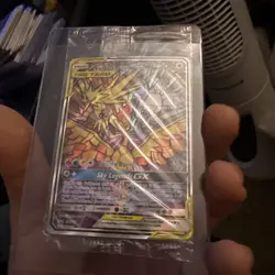 SEALED Moltres & Zapdos & Articuno GX SM210 Black Star Promo Full Art Pokemon - Image 1