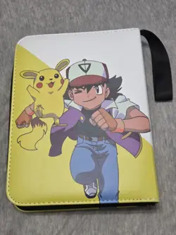 Pokemon Trading Card Binder with 60 Pages Pikachu - Image 2