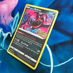 Galarian Moltres - SWSH125 - Prerelease Black Star Promo Rare Pokemon Card - NM - Image 4
