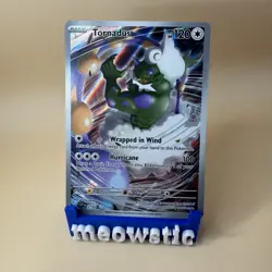 Tornadus - SVP210 SV: White Flare - Black Star Promo Pokemon Card - NM - Image 1