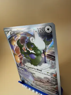 Tornadus - SVP210 SV: White Flare - Black Star Promo Pokemon Card - NM - Image 4