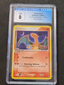 Pokemon Charizard 6/108 EX Power Keepers Reverse Holo Rare Stamp Stamped - Image 1