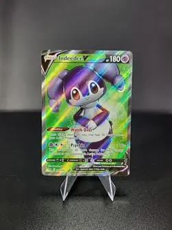 Indeedee V 192/202 Sword & Shield Ultra Rare Holo 2020 Pokemon TCG Mint - Image 1