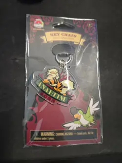 Pokemon World Championships 2025 Anaheim Arcanine Keychain Exclusive SEALED - Image 1