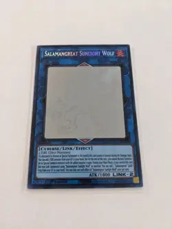 YUGIOH-SALAMANGREAT SUNLIGHT WOLF-GHOST RARE-SOULBURNING VOLCANO LD10-EN000 - Image 1