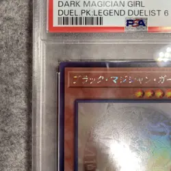 PSA9 Yu-Gi-Oh! Dark Magician Girl Holo Ghost Rare 2019 Japanese YuGiOh - Image 2