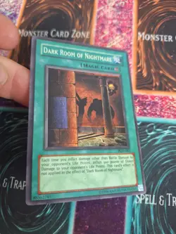 Yugioh Dark Room of Nightmare PGD-082 Super Rare Unlimited Moderately Played - Image 2