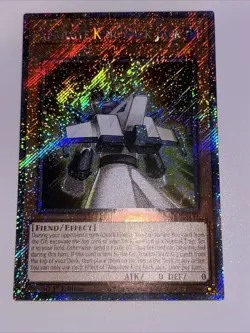Yugioh! Absolute King Back Jack - RA04-EN244 - Platinum Secret Rare - 1st Editio - Image 1