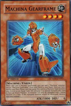 Machina Gearframe - SDMM-EN002 - Super Rare - Unlimited Edition NM YuGiOh! Star - Image 1