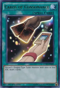 1x Cards of Consonance - LC5D-EN048 - Ultra Rare - 1st Edition NM YuGiOh! Legen - Image 1