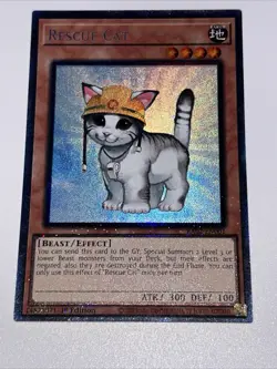 Rescue Cat RA02-EN001 (PCR) Yugioh Fast Ship - Image 1