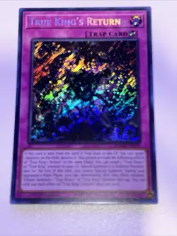 Yugioh! True King's Return - BLMM-EN176 - Secret Rare - 1st Edition Near Mint, E - Image 1