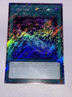 Yugioh Stampede - Luna Light Perfume - Platinum Secret Rare - RA04-EN090 - Image 1