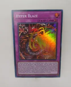 YU-GI-OH! Hyper Blaze. SDSA-EN034. 1st Edition Super Rare Card. TCG CCG Yugioh - Image 1