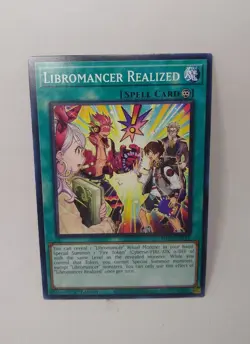 YU-GI-OH! Libromancer Realized. MP23-EN113. 1st Edition Card. TCG CCG Yugioh - Image 1