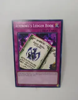 YU-GI-OH! Ichiroku's Ledger Book. MP23-EN108. 1st Edition Card. TCG CCG Yugioh - Image 1