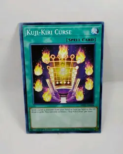 YU-GI-OH! Kuji-Kiri Curse. MP21-EN028. 1st Edition Card. TCG CCG Yugioh - Image 1