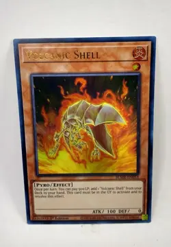 YU-GI-OH! Volcanic Shell. BLMR-EN053. 1st Edition Ultra Rare Card. TCG Yugioh - Image 1