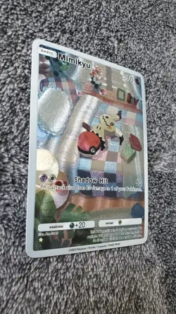 NEW ~ ART CARD Pokemon Pocket TCG Mimikyu Illustration Immersive TEXTURED - Image 5