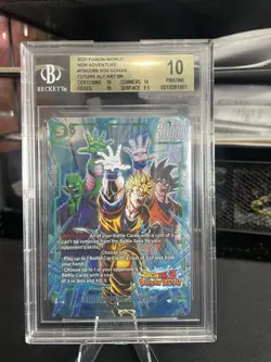 Son Gohan:Futur Super Rare Alternative Art Dokkan Battle Card FB02-089 Bgs 10 - Image 1