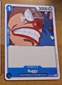 ONE PIECE PROMO ENGLISH CARD GAME CARTE BUGGY ST03-011 ANGLAIS NM - Image 1